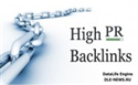 Tạo backlinks từ 20 websites có Pagerank cao